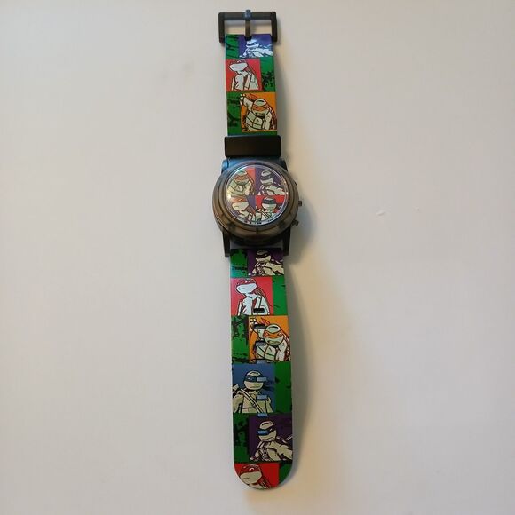 Teenage Ninja Mutant Turtles Digital Watch Push Bubble & Flashes - READ - Picture 1 of 16